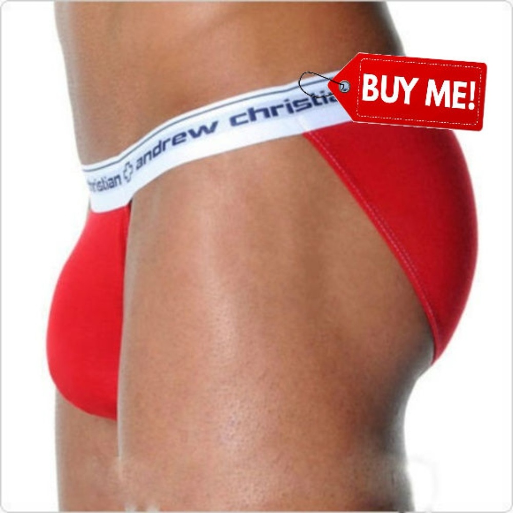Andrew Christian Red Bikini Briefs